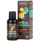 Witaminy i minerały dla sportowców - SKOCZYLAS WitCynk W Płynie 30ml - miniaturka - grafika 1