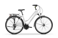 Rowery - Tabou Kinetic 2.0 Plus 28 cali Damski Biało-Czarny 2022 - miniaturka - grafika 1