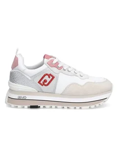 Liu Jo Sneakersy w kolorze biało-beżowym - Trampki damskie - miniaturka - grafika 1