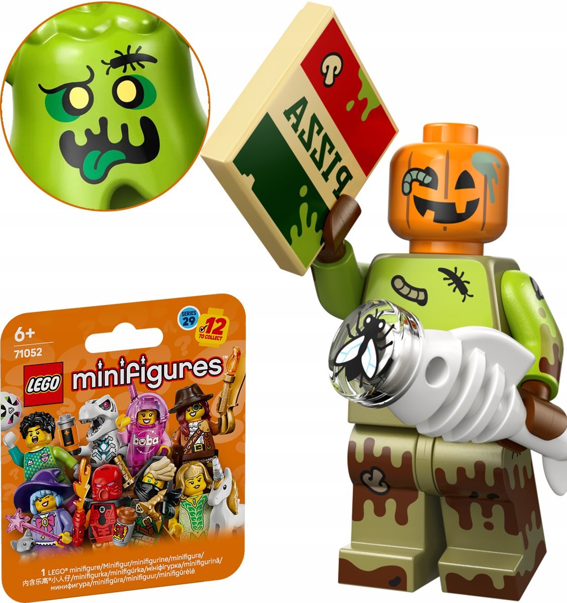 LEGO Minifigures 71052 Seria 29 ŚMIECIOWYPOTWÓR col29-6