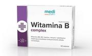 Witaminy i minerały - Laboratorium Galenowe Medi Pharm witamina B complex 60 tabletek - miniaturka - grafika 1