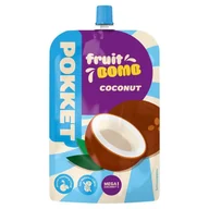 Soki i napoje niegazowane - Pokket Fruit Bomb Coconut Mus owocowy 180 g - miniaturka - grafika 1