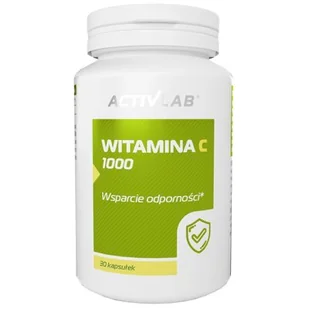 Witamina C ACTIVLAB 1000 (30 kapsułek) - Witaminy i minerały dla sportowców - miniaturka - grafika 1