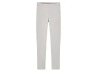 Bluzki dla dziewczynek - pepperts! Legginsy dziewczęce z brokatem (158/164, Szary) - pepperts!® - miniaturka - grafika 1