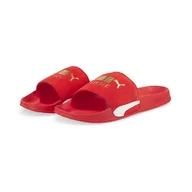 Klapki i japonki damskie - Damskie Klapki PUMA LEADCAT 2.0 SUEDE CLASSIC 38487205 – Czerwony - miniaturka - grafika 1