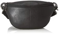 Torebki damskie - Mandarina Duck Damska Mellow Leather Bum Bag/Nero torba na ramię, 0,01 x 0,01 cm (szer. x wys. x dł.), czarny, 30x16x10 (L x H x W) - miniaturka - grafika 1