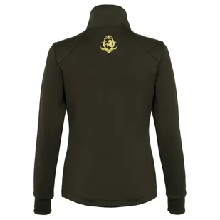 Bluza EQ.QUEEN Arianna 24AW damska brązowa, rozmiar: M - Kurtki jeździeckie - miniaturka - grafika 1