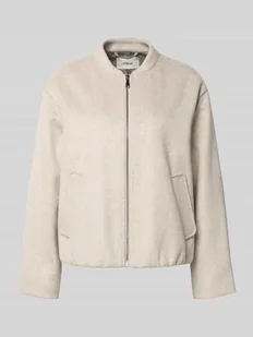 Kurtka wełniana o kroju comfort fit z zamkiem błyskawicznym - Płaszcze męskie - miniaturka - grafika 1