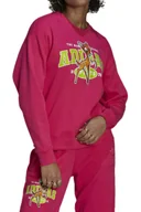 Bluzy damskie - Bluza damska Adidas Disney Bambi ciemno różowa bawełniana-XXS - miniaturka - grafika 1