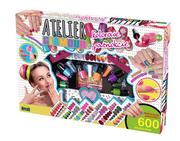 Zabawy w naśladowanie dorosłych - Zestaw do manicure Atelier Glamour Kolorowe paznokcie - miniaturka - grafika 1