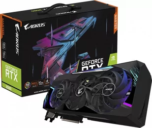 Gigabyte Aorus GeForce RTX 3080 Master 10GB GDDR6X GV-N3080AORUS M-10GD 3.0 GV-N3080AORUS M-10GD 3.0 - Karty graficzne - miniaturka - grafika 1