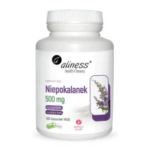 Aliness Niepokalanek 500mcg 100 Kapsułek Wegańskich - - Suplementy naturalne - miniaturka - grafika 1