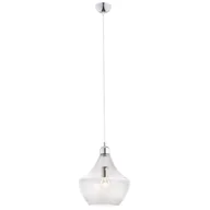 Lampy sufitowe - Argon SANGA 3019 Zwis 1 pł przeźroczysty - miniaturka - grafika 1