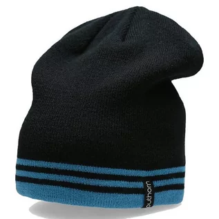 Czapki damskie - Czapka zimowa OUTHORN Czarna BEANIE r S/M - grafika 1