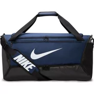 Torby sportowe - Nike, Torba sportowa, Brasilia Duffell M, 60 L, DH7710-410, Granatowa - miniaturka - grafika 1