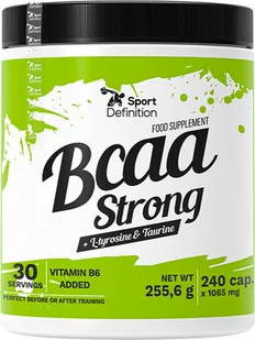 Sport Definition BCAA Strong 240 kapsułek (5902114044053) - Aminokwasy - miniaturka - grafika 1