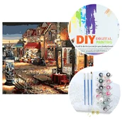 Malowanie po numerach - Malowanie po numerach W7095 Widok - miniaturka - grafika 1