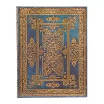 Notatnik Paperblanks Blue Luxe Ultra linia - Szkolne artykuły papiernicze - miniaturka - grafika 1