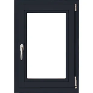 Lupol 3-szybowe fasadowe lakier kolor antracyt O4 90 RU 565x835 mm - Okna - miniaturka - grafika 1