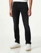 Spodnie męskie - Just Cavalli Spodnie męskie z 5 kieszeniami dżinsów, 900 czarne, 24 - miniaturka - grafika 1