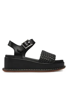 Clarks Sandały Kimmei Bay 26176403 Czarny - Sandały damskie - miniaturka - grafika 1