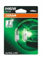 Żarówki samochodowe - OSRAM Żarówki H6W ULTRA LIFE 12V - miniaturka - grafika 1