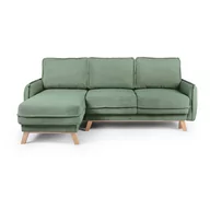 Narożniki - Zielony sztruksowy rozkładany narożnik Tori – Bonami Selection - miniaturka - grafika 1