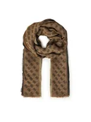 Apaszki i szaliki damskie - Guess Szal AM9492 POL03 Brązowy - miniaturka - grafika 1