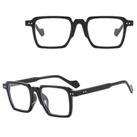 Okulary korekcyjne, oprawki, szkła - Okulary zerówki do komputera z filtrem BLUE LIGHT STL37E czarne + akcesoria ze skazą - miniaturka - grafika 1