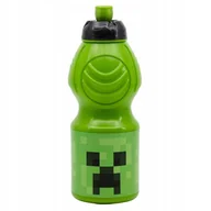 Bidony dla dzieci - BIDON DO SZKOŁY MINECRAFT GREEN 410ml - miniaturka - grafika 1
