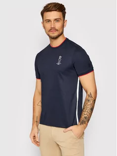 Koszulki i topy damskie - North Sails T-Shirt PRADA Winton 452014 Granatowy Regular Fit - grafika 1