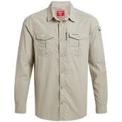 Koszulki sportowe męskie - Koszula męska Craghoppers NosiLife Adventure Long Sleeved Shirt III Rozmiar: L / Kolor: beżowy - miniaturka - grafika 1