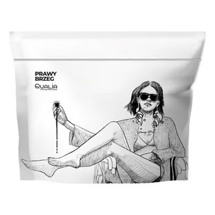 Kawa ziarnista Qualia Prawy Brzeg 3.0 250g - Kawa - miniaturka - grafika 1