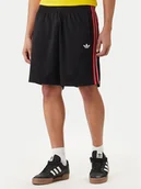 Spodenki męskie - adidas Szorty sportowe Firebird Engineered Stripes KS5505 Czarny Regular Fit - miniaturka - grafika 1