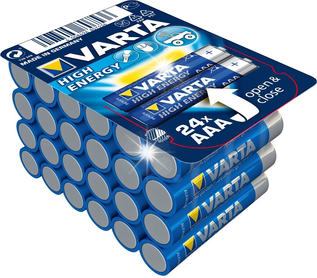 Varta MOCNA BATERIA LR03 AAA VARTA LONGLIFE POWER 24 szt