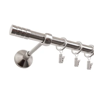 Karnisz pojedynczy Vito I 240 cm 19/16 mm satyna GO/ON! - Karnisze - miniaturka - grafika 1