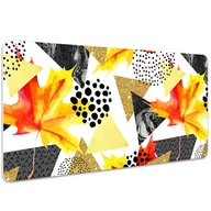 Podkładki na biurko - Podkładka na całe biurko Trójkątne abstrakcje 100x50 cm - miniaturka - grafika 1