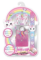 Biżuteria dla dzieci - HOT FOCUS 612CAT Słuchawki + portfelik + bransoletka - Kotorożec - miniaturka - grafika 1