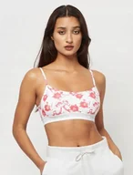 Biustonosze - CALVIN KLEIN BIUSTONOSZ BIAŁY WE WZÓR MIĘKKI S 2A1E2_B* S 2_1 TIA - miniaturka - grafika 1
