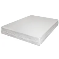 Pokrowce na materace - POKROWIEC NA MATERAC GRUBY PIKOWANY SILVER JONY SREBRA 140x200x24 - miniaturka - grafika 1