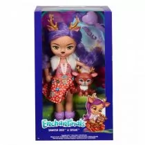 Enchantimals Anchantimals Danessa Deer 30cm Doll with Sprint Deer Figure - Lalki dla dziewczynek - miniaturka - grafika 2