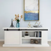 Akcesoria do drzwi - System do drzwi przesuwnych, stal węglowa, 183 cm | 148017 VIDAXL - miniaturka - grafika 1