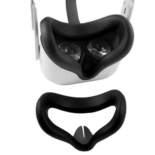 Oculus Strado Silikonowa miękka nakładka maska na twarz do gogli Quest 1/2 DNOQ2MASK.BLACK - Akcesoria VR - miniaturka - grafika 1