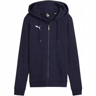 Bluza damska Puma Team Goal Casuals Hooded granatowa 658597 06 L - Bluzy damskie - miniaturka - grafika 1