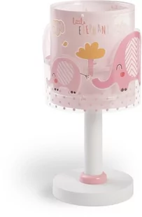 Dalber Elephant lampka nocna 1-punktowa różowa 61331S - Lampy stojące - miniaturka - grafika 1