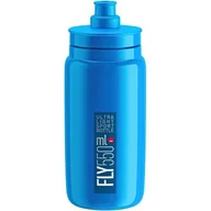 Shakery i bidony sportowe - Elite Bidon Elite FLY niebieski, niebieska grafika, 550ml - miniaturka - grafika 1