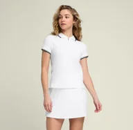 Spódnice - Spódnica damska Wilson  W Team Flat Front Skirt Bright White S - miniaturka - grafika 1