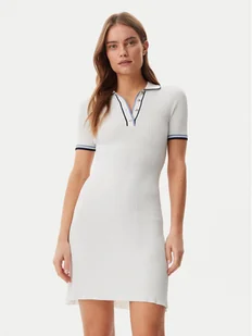 Guess Sukienka dzianinowa W5GK84Z3L10 Biały Regular Fit - Sukienki - miniaturka - grafika 1