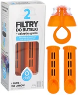 Wkłady filtrujące - Filtr Do Butelki Dafi Pomarańczowy 2 Szt + Nakrętka - miniaturka - grafika 1