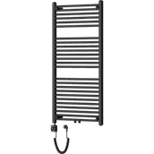 Grzejniki łazienkowe - Mexen Mars grzejnik elektryczny 1200 x 600 mm, 600 W, czarny - W110-1200-600-6600-70 - miniaturka - grafika 1